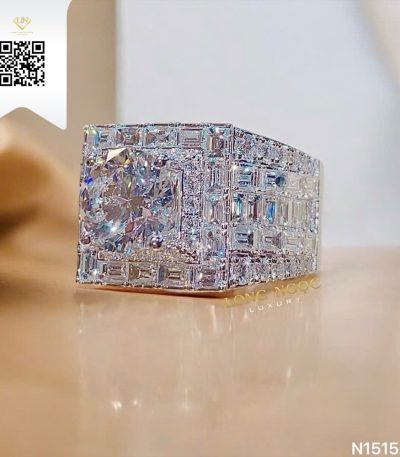 Nhẫn Nam Kim Cương N15153 Dương Trần Daimond
