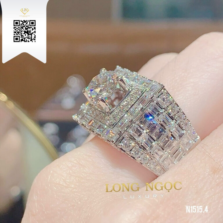 Nhẫn Nam Kim Cương N15154 Dương Trần Daimond