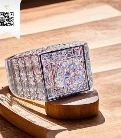 Nhẫn Nam Kim Cương N15201 Dương Trần Daimond