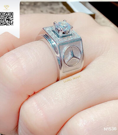 Nhẫn Nam Kim Cương N1536 Dương Trần Daimond