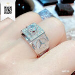Nhẫn Nam Kim Cương N1536 Long Ngọc luxury