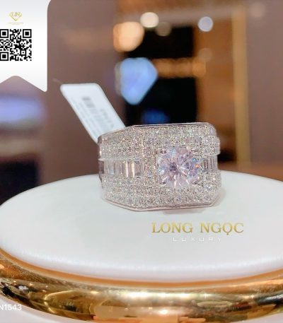 Nhẫn Nam Kim Cương N1543 Dương Trần Daimond