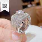 Nhẫn Nam Kim Cương N1543 Long Ngọc luxury