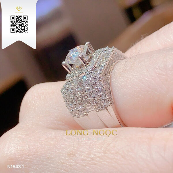 Nhẫn Nam Kim Cương N15431 Dương Trần Daimond