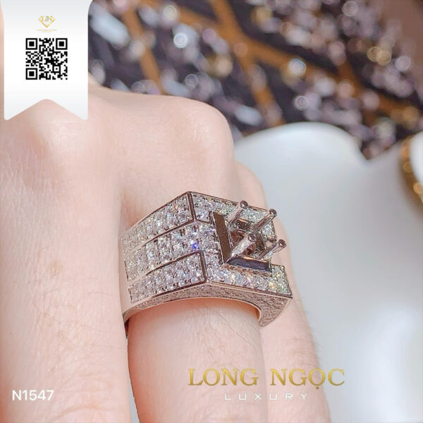 Nhẫn Nam Kim Cương N1547 Dương Trần Daimond