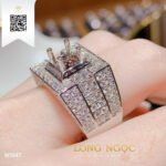 Nhẫn Nam Kim Cương N1547 Kim Cương Giá Tốt