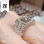 Nhẫn Nam Kim Cương N1547 Long Ngọc luxury