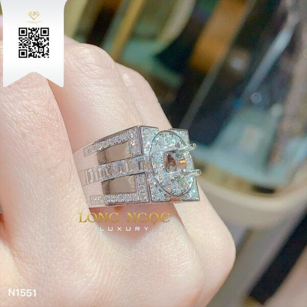 Nhẫn Nam Kim Cương N1551 Dương Trần Daimond
