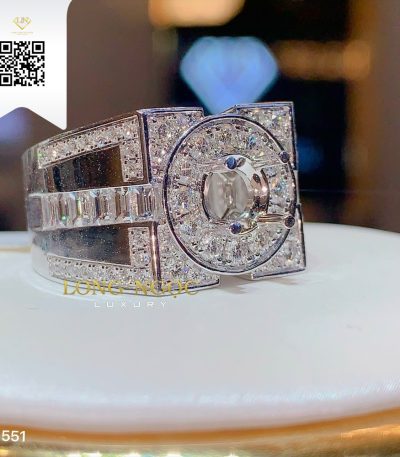 Nhẫn Nam Kim Cương N1551 Kim Cương Giá Tốt