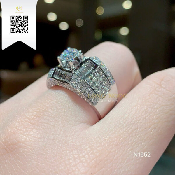 Nhẫn Nam Kim Cương N1552 Dương Trần Daimond