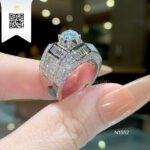Nhẫn Nam Kim Cương N1552 Long Ngọc luxury