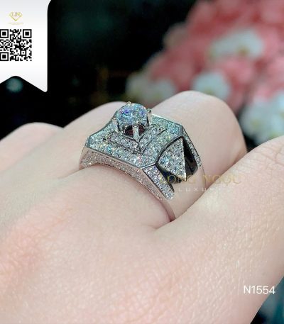Nhẫn Nam Kim Cương N1554 Dương Trần Daimond