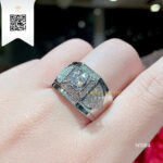 Nhẫn Nam Kim Cương N1564 Long Ngọc luxury