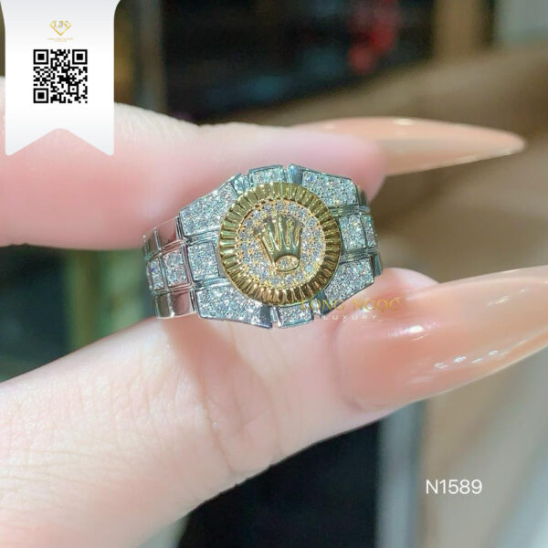 Nhẫn Nam Kim Cương N1589 Dương Trần Daimond