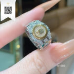 Nhẫn Nam Kim Cương N1589 Long Ngọc luxury