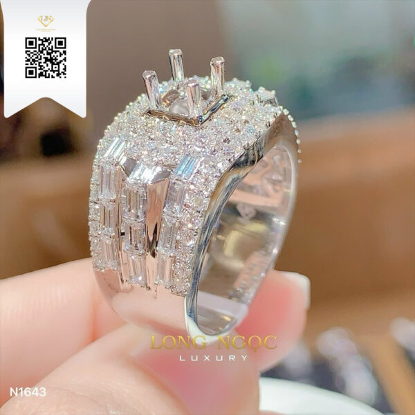 Nhẫn Nam Kim Cương N1643 Dương Trần Daimond