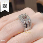 Nhẫn Nam Kim Cương N1643 Long Ngọc luxury