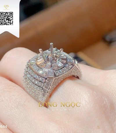 Nhẫn Nam Kim Cương N1644 Dương Trần Daimond