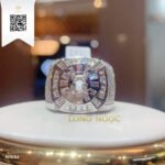 Nhẫn Nam Kim Cương N1644 Trần Dương Daimond Long Ngọc Luxury
