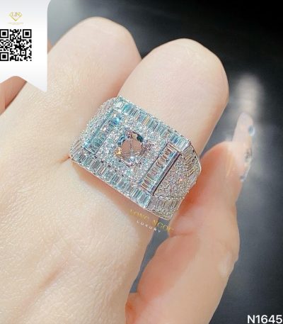 Nhẫn Nam Kim Cương N1645 Dương Trần Daimond