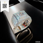 Nhẫn Nam Kim Cương N1645 Long Ngọc luxury