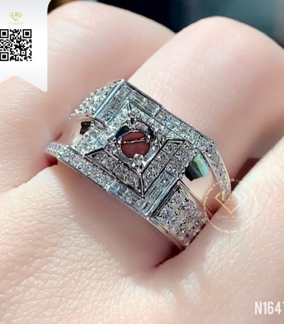 Nhẫn Nam Kim Cương N1647 Dương Trần Daimond