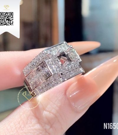 Nhẫn Nam Kim Cương N1650 Dương Trần Daimond