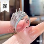 Nhẫn Nam Kim Cương N1650 Trần Dương Daimond Long Ngọc Luxury