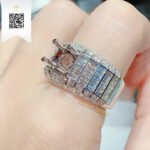 Nhẫn Nam Kim Cương N1660 Trần Dương Daimond Long Ngọc Luxury