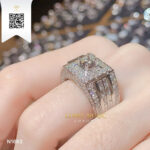 Nhẫn Nam Kim Cương N1662 Trần Dương Daimond Long Ngọc Luxury