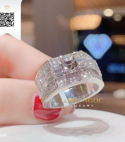 Nhẫn Nam Kim Cương N1665 Dương Trần Daimond