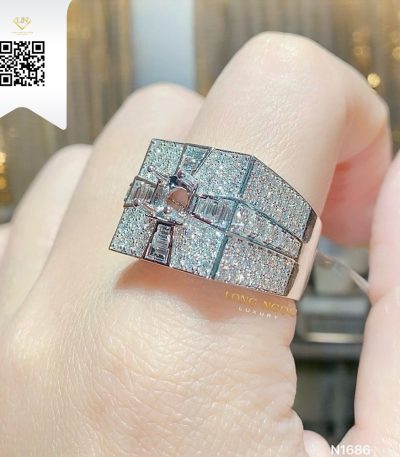Nhẫn Nam Kim Cương N1686 Dương Trần Daimond