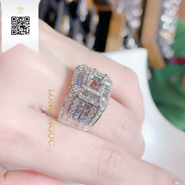 Nhẫn Nam Kim Cương N1691 Dương Trần Daimond