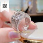 Nhẫn Nam Kim Cương N1691 Long Ngọc luxury