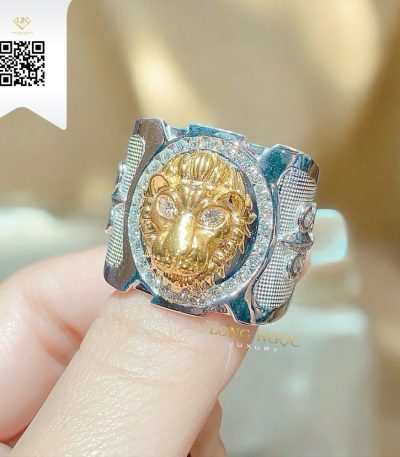 Nhẫn Nam Kim Cương N1714 Kim Cương Giá Tốt