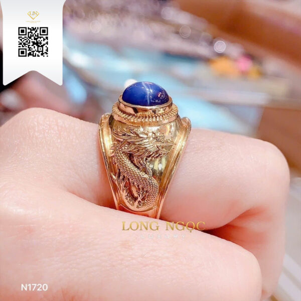 Nhẫn Nam Kim Cương N1720 Dương Trần Daimond