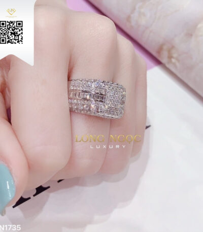 Nhẫn Nam Kim Cương N1735 Dương Trần Daimond
