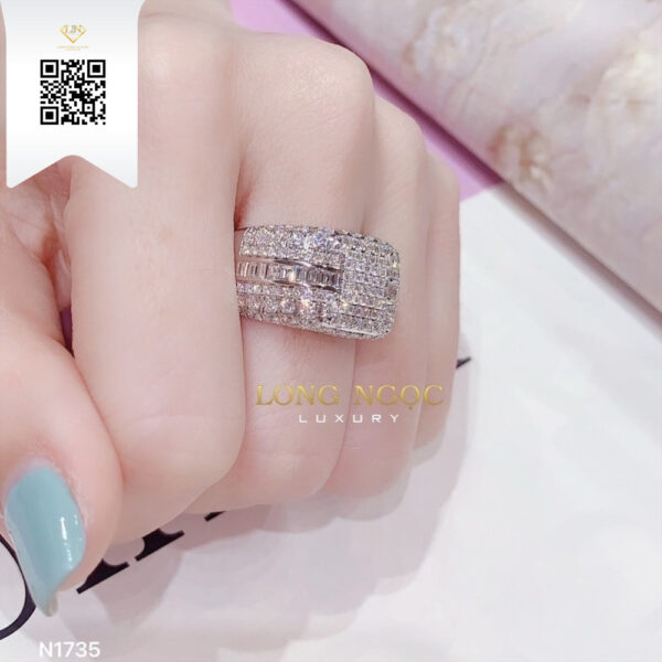 Nhẫn Nam Kim Cương N1735 Dương Trần Daimond