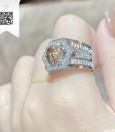 Nhẫn Nam Kim Cương N1740 Dương Trần Daimond