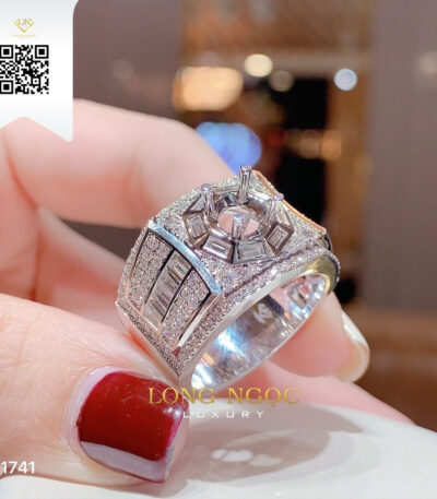 Nhẫn Nam Kim Cương N1741 Dương Trần Daimond