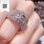 Nhẫn Nam Kim Cương N1750 Trần Dương Daimond Long Ngọc Luxury