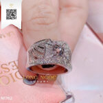 Nhẫn Nam Kim Cương N1762 Long Ngọc luxury