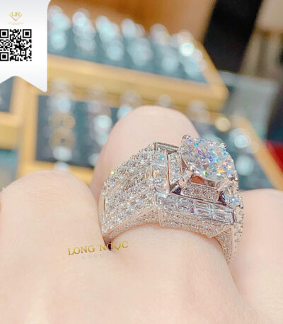Nhẫn Nam Kim Cương N21126 Dương Trần Daimond