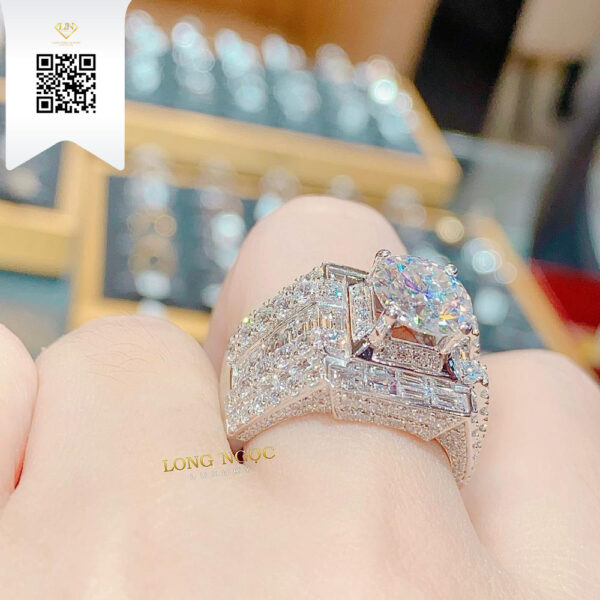 Nhẫn Nam Kim Cương N21126 Dương Trần Daimond