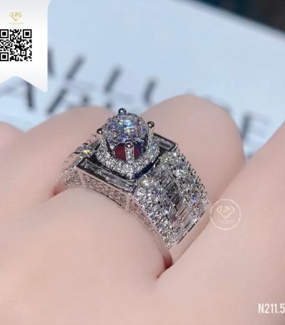 Nhẫn Nam Kim Cương N21158 Dương Trần Daimond