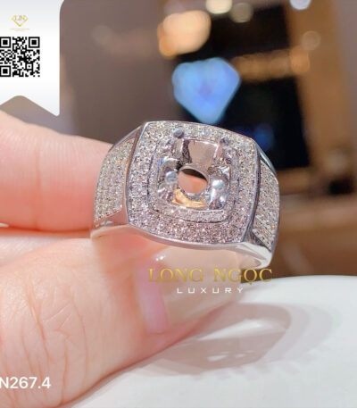 Nhẫn Nam Kim Cương N2674 Dương Trần Daimond