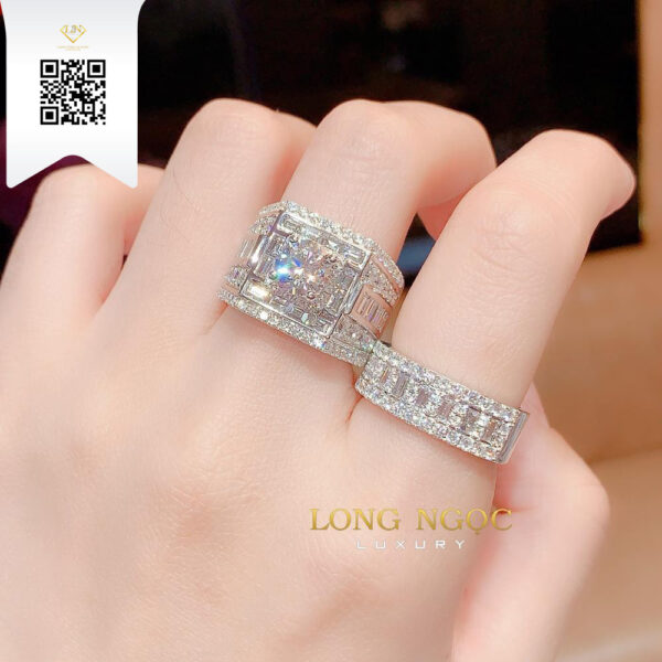 Nhẫn Nam Kim Cương N2686 Dương Trần Daimond