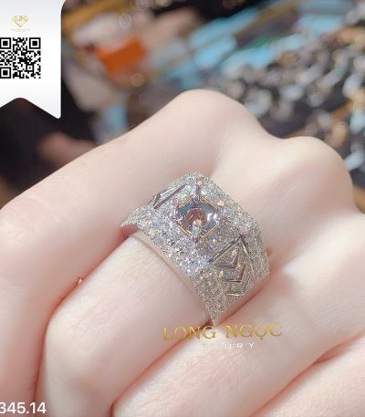 Nhẫn Nam Kim Cương N34514 Dương Trần Daimond