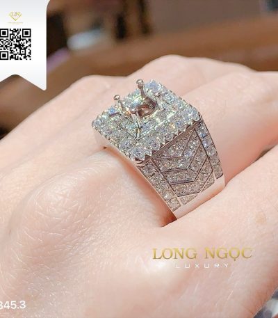 Nhẫn Nam Kim Cương N3453 Dương Trần Daimond