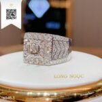Nhẫn Nam Kim Cương N3453 Long Ngọc luxury